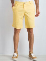 Meeste kollased puuvillased lühikesed püksid hind ja info | Meeste lühikesed püksid | kaup24.ee