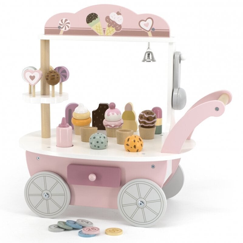 Puidust kondiitri- ja jäätisepood PolarB hind ja info | Tüdrukute mänguasjad | kaup24.ee