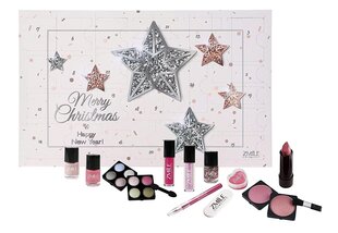 Advendikalender Zmile Cosmetics, "Glowing Stars" roosa kuld / hõbe, 24 hind ja info | Ripsmetušid, lauvärvid, silmapliiatsid, seerumid | kaup24.ee