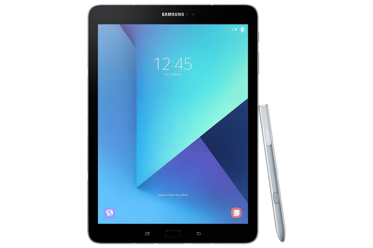 Tahvelarvuti Samsung Galaxy Tab S3 (2017) T825 9.7", 4G, Hõbedane hind ja info | Tahvelarvutid | kaup24.ee