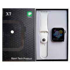 Умные часы oprit x7 для Android Ios, белые цена и информация | Смарт-часы (smartwatch) | kaup24.ee