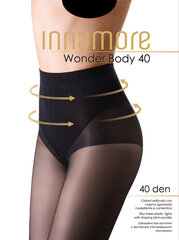 Naiste sukkpüksid Innamore Wonder Body 40 DEN, tumepruun цена и информация | Колготки | kaup24.ee