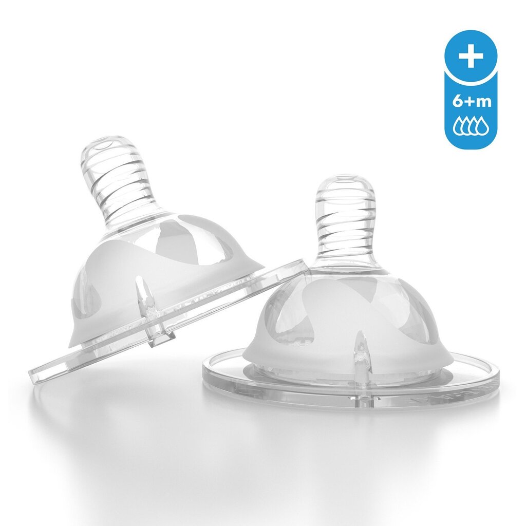 Lutipudeli ots Silicon Twistshake Anti-Colic Small, 6 kuud цена и информация | Lutipudelid ja aksessuaarid | kaup24.ee