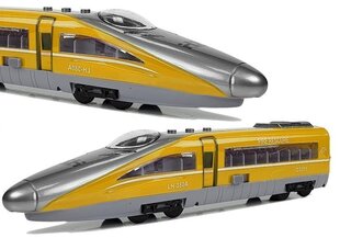 Heli- ja valgusefektidega mängurong Pendolino, kollane hind ja info | Poiste mänguasjad | kaup24.ee