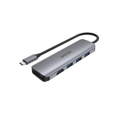 Unitek USB-C 3xUSB 3.1 цена и информация | Адаптеры и USB-hub | kaup24.ee