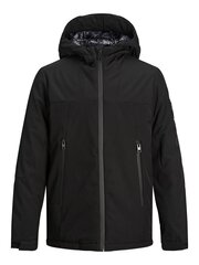 Детская куртка Jack & Jones 120 г, Dexter 12194866*01, черная цена и информация | Куртки для мальчиков | kaup24.ee