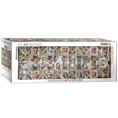 Пазл Eurographics, 6010-0960, The Sistine Chapel Ceiling, 1000 шт. цена и информация | Пазлы | kaup24.ee