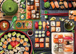 Pusle Eurographics, 6000-5618, Sushi Table, 1000 tk hind ja info | Pusled | kaup24.ee