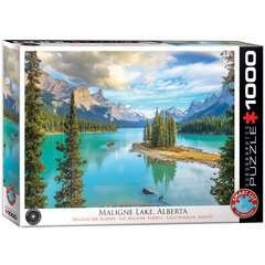 Pusle Eurographics, 6000-5430, Maligne Lake, Alberta, 1000 tk hind ja info | Pusled | kaup24.ee