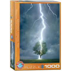 Пазл Eurographics, 6000-4570, Lighting Striking Tree, 1000 шт. цена и информация | Пазлы | kaup24.ee