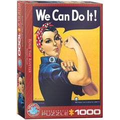 Пазл Eurographics, 6000-1292, Rosie the Riveter, 1000 шт. цена и информация | Пазлы | kaup24.ee