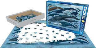 Pusle Eurographics, 6000-0082, Whales and Dolphins, 1000 tk hind ja info | Pusled | kaup24.ee