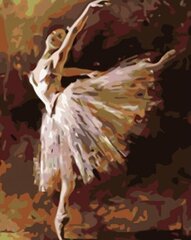 Kартина по номерам «Балерина», 40x50 см цена и информация | Живопись по номерам | kaup24.ee
