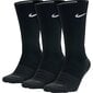 Spordisokid Nike U EVRY Max Cush Crew 3PR SX5547 010 цена и информация | Meeste sokid | kaup24.ee