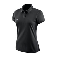 Футболка спортивная женская Nike Dry Academy 18 Polo W 899986-010, черная цена и информация | Спортивная одежда женская | kaup24.ee