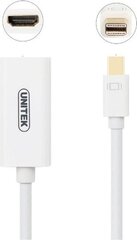 Unitek Mini DisplayPort Male, HDMI Type A Female hind ja info | Kaablid ja juhtmed | kaup24.ee