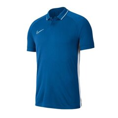 Meeste spordisärk Nike Dry Academy 19 Polo M BQ1496-404, sinine hind ja info | Meeste spordiriided | kaup24.ee