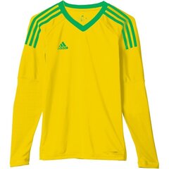 Спортивная футболка для мальчиков Adidas revigo 17 Junior AZ5390,желтая цена и информация | Рубашки для мальчиков | kaup24.ee