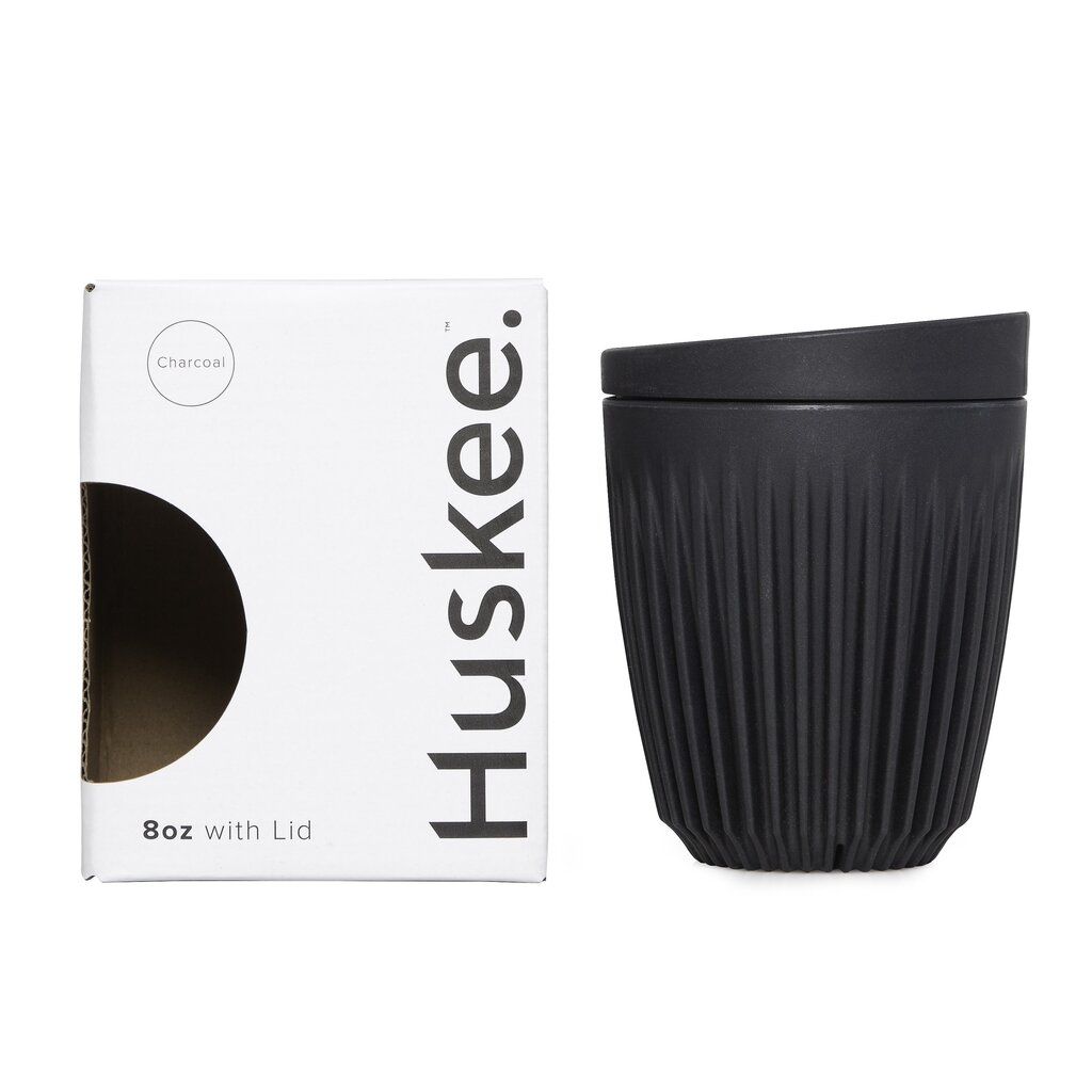 Kohvitass Huskee kaanega, 180 ml, must hind ja info | Termosed, termostassid | kaup24.ee