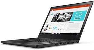 Ноутбук Lenovo ThinkPad T470S i5-6300U 14.0 FHD 8GB 256GB Win10 PRO цена и информация | Записные книжки | kaup24.ee