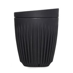 Кофейная чашка Huskee с крышкой, 240 мл, черная цена и информация | Термосы, термокружки | kaup24.ee