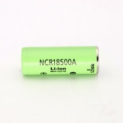 Aku NCR18500A Panasonic 2040mAh Li-Ion 3.7V цена и информация | Батарейки | kaup24.ee