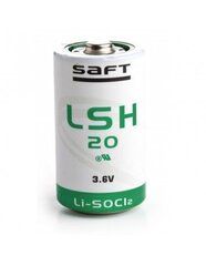 Aku R20 (D) LSH20 3.6V 13000mAh SAFT цена и информация | Батерейки | kaup24.ee