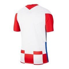 Мужская спортивная футболка Nike Croatia Breathe Stadium Home 20/21 M CD0695- 100 (65219) цена и информация | Мужская спортивная одежда | kaup24.ee