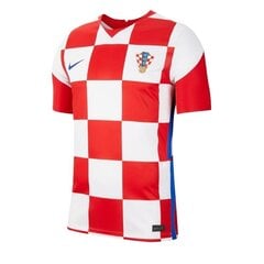 Мужская спортивная футболка Nike Croatia Breathe Stadium Home 20/21 M CD0695- 100 (65219) цена и информация | Мужская спортивная одежда | kaup24.ee