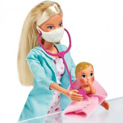 Кукла Штефи медик с маской и аксессуарами Simba Steffi Love цена и информация | Игрушки для девочек | kaup24.ee