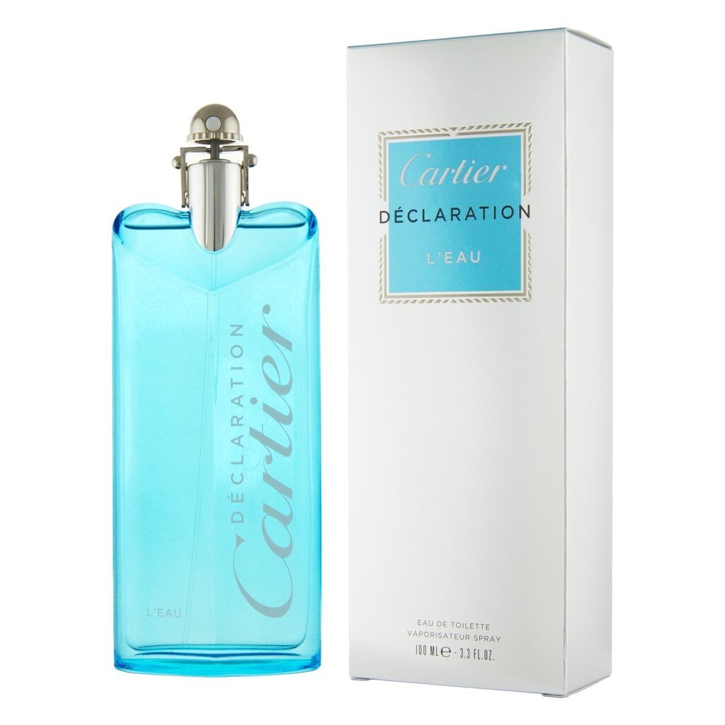 Cartier Declaration L´Eau EDT meestele 100 ml цена и информация | Meeste parfüümid | kaup24.ee