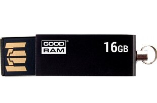 Mälupulk Goodram UCU2 16GB 2.0, Must hind ja info | Mälupulgad | kaup24.ee