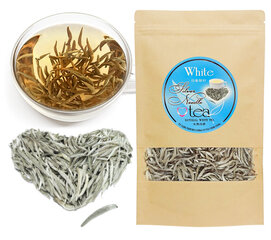 Эксклюзивный китайский белый чай Silver Needle - Серебряные Иглы, 100 г цена и информация | Чай | kaup24.ee