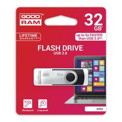USB карта памяти Goodram UTS3 32ГБ 3.0 цена и информация | USB накопители | kaup24.ee