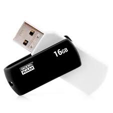 Mälupulk Goodram UCO2 16GB 2.0, Must/Valge цена и информация | USB накопители | kaup24.ee