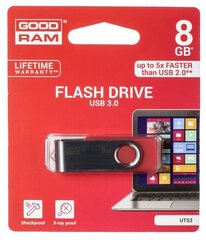 USB карта памяти Goodram UTS3 8ГБ 3.0 цена и информация | USB накопители | kaup24.ee