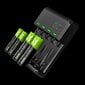 Green Cell GC VILACHERGER NI-MH AA ja AAA akulaadija mikro-USB ja USB-C pordiga hind ja info | Laadijad fotoaparaatidele | kaup24.ee