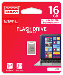 Mälupulk Goodram UPO3 16GB USB 3.0 hind ja info | Mälupulgad | kaup24.ee