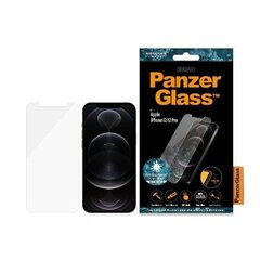 Kaitseklaas PanzerGlass Pro Standard Super + iPhone 12/12 Pro Antibacterial hind ja info | Ekraani kaitsekiled | kaup24.ee