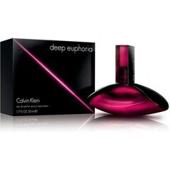 Calvin Klein Deep Euphoria EDP naistele 50 ml hind ja info | Naiste parfüümid | kaup24.ee