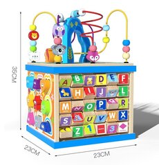 Puidust õppekuubik hind ja info | Arendavad mänguasjad | kaup24.ee