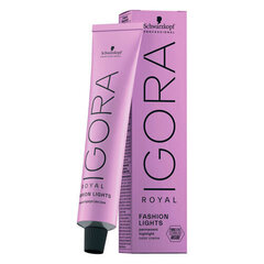 Краска для волос Schwarzkopf Igora Royal Fashion Lights L-88, 60 мл цена и информация | Краска для волос | kaup24.ee