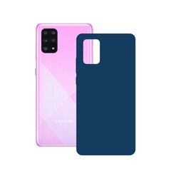 Silk Cover By Ksix, sobib Samsung Galaxy A72, sinine hind ja info | Telefoni kaaned, ümbrised | kaup24.ee