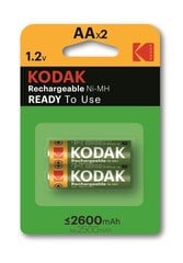 Kodak patareid 30955080, 2 tk hind ja info | Kodak Valgustus ja elektriseadmed | kaup24.ee