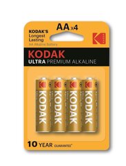 Батарейки Kodak 30959514, 4 шт. цена и информация | Батерейки | kaup24.ee