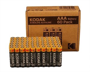 Батарейки Kodak 30422643, 60 шт. цена и информация | Батерейки | kaup24.ee