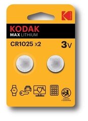 Kodak patareid 30417724, 2 tk цена и информация | Батарейки | kaup24.ee