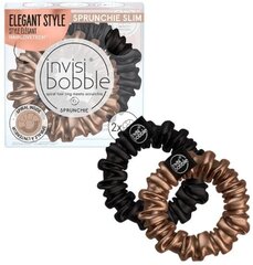 invisibobble SPRUNCHIE SLIM True Golden 2tk hind ja info | Juuste aksessuaarid | kaup24.ee