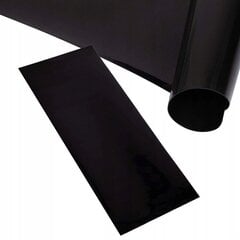 Защитный напольный коврик 0.5 мм, 140x100 см, черный цена и информация | Офисные кресла | kaup24.ee