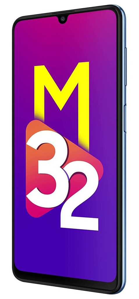 Samsung Galaxy M32, 128 GB, kaks SIM-kaarti, helesinine hind ja info | Telefonid | kaup24.ee